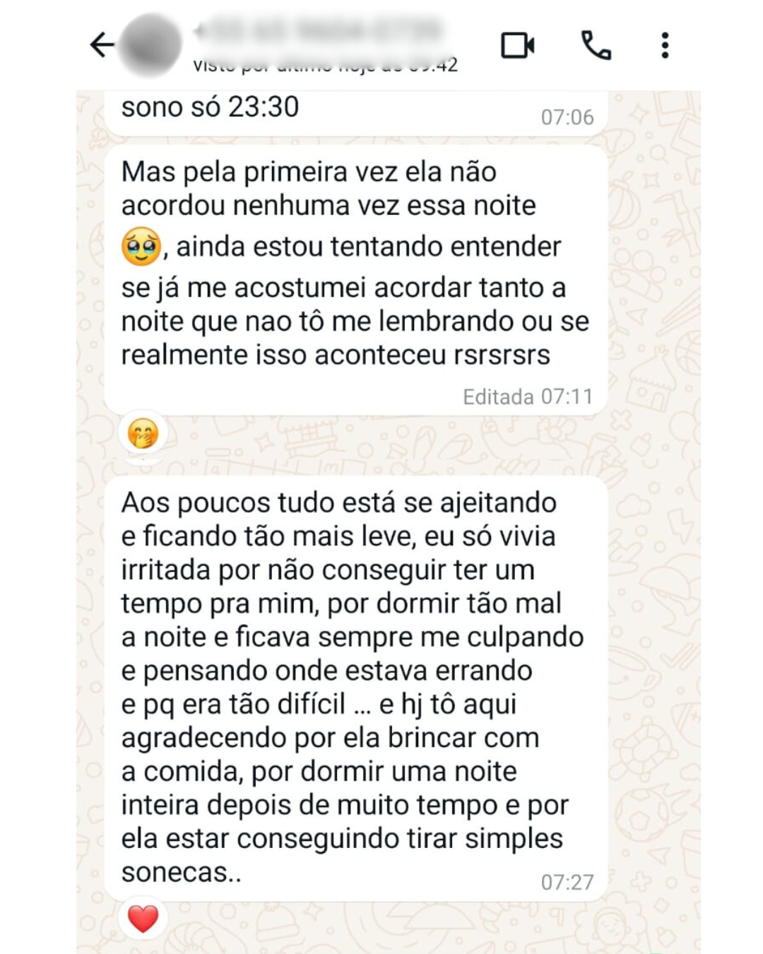 Depoimento de paciente sobre a Dra. Bruna Lustosa
